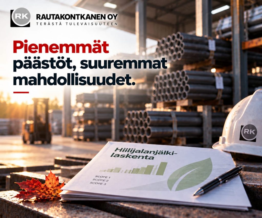 Vastuullisuustyömme etenee
